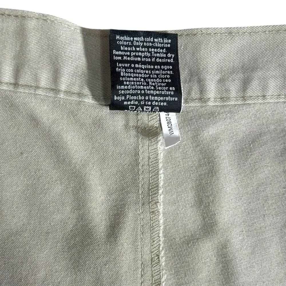 George Men's Relaxed‎ Fit Chino Pants Beige Cream Size 44 x 32 Casual